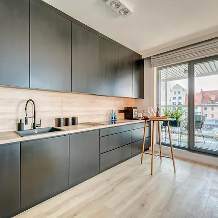 The Black Crane Apartment *